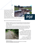 Erosion Reading Sheets