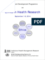 Ethics in Health Research