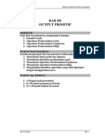 3a1grafika Komputer Bab III Output Primitif