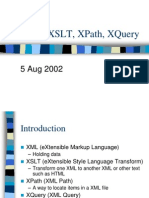 XML, XSLT, Xpath, Xquery