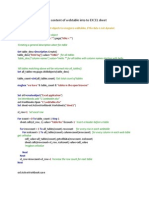 Copy Dynamic Web Tables to Excel