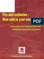 Guide To Dangerous Substances and Explosive Atmospheres Regulations