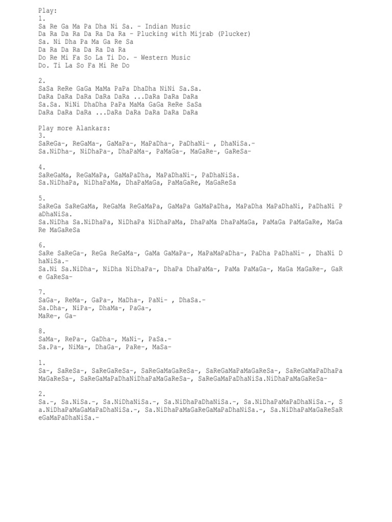 Alan Kar For Guitar Practice Pdf