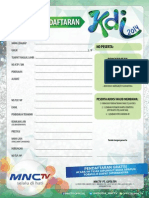 Formulir Pendaftaran Kdi 2014