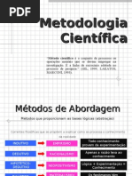 MÉTODOS de ABORDAGEM - Indutivo, Dedutivo, Hipotético-Dedutivo
