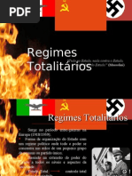 Apresentação - Regimes Totalitários