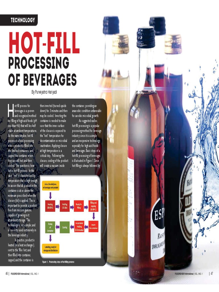 FRI International PHA Hot Fill Processing of Beverages PDF Drink