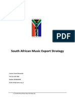 SAMRO Board - South African Music Export Strategy