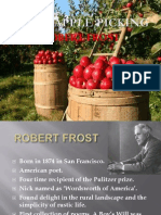 After Apple Picking by Robert Frost