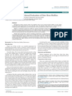 Development and Nutritional Evaluation of Date Bran Muffins 2155 9600.1000124