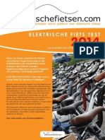 Elektrische Fietsen Test 2014