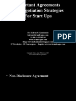 Important Agreements for Start Ups