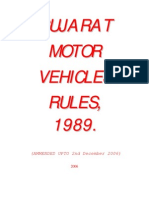 Gujarat Motor Vehicles Rules