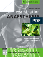 Examination Anaesthesia