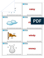 Weather Flashcard2