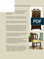 Muebles Asturias, Muebles de Estilo Victoriano
