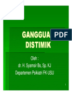 Bms166 Slide Gangguan Distimik