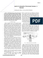 Modelling and Control of Automotive Powertrain Systems