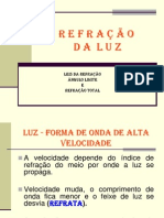 Leis Da Refração Ângulo Limite E Refração Total