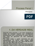 Proc Penal I - Princípios