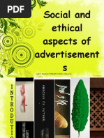 Download Social and Ethical Aspects of Advertisements by peter stephen SN23231704 doc pdf