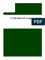 CCNP ROUTE Complete Guide 1st Edition