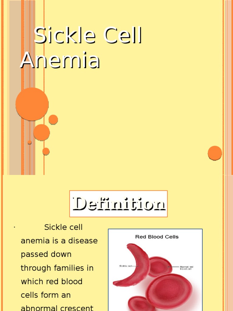 Understanding Sickle Cell Anemia | PDF | Anemia | Red Blood Cell