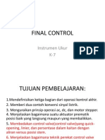 K-7 Instrumen Ukur (Final Control)