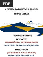 o Uso Dos Tempos Verbais