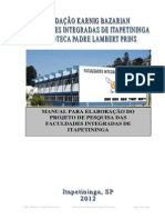 Manual Para Elaboração Do Projeto de Pesquisa Das Faculdades Integradas de Itapetininga22222