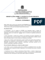 CENPES II Análise de Contratação