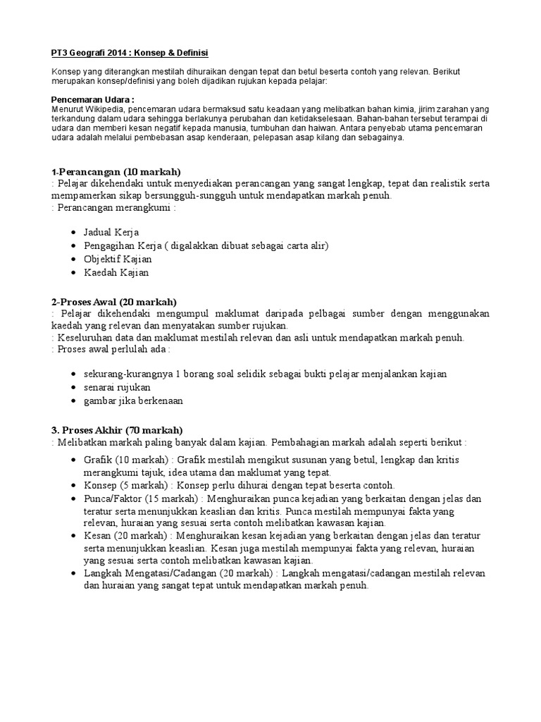 Panduan Menjawab Pt3 Geografi Pdf