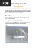 Download install windows server 2008 by Indrajit Banerjee SN2323389 doc pdf