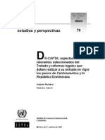 DR-CAFTA_ aspectos relevantes seleccionados del Tratado y reformas legales que deben realizar a su entrada en vigor los países de Centroamérica y la República Dominicana - L765.pdf