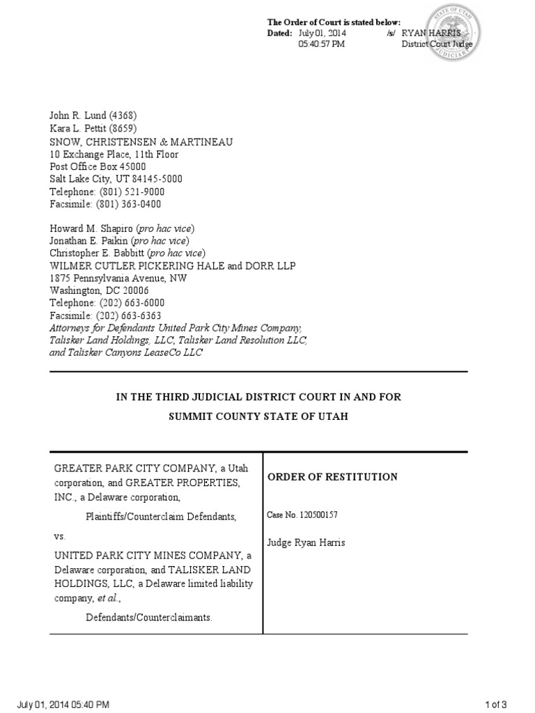 What Is A Collection Of Restitution Order? – EQIWF