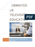 Genaro Glz Romo Formatos de Televisión Educativa Como Estrategias de Enseñanza y Aprendizaje