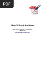 JSignPdf Guide 1.5.1