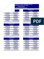 Anfp - Fixture 1era Division 2014-2015