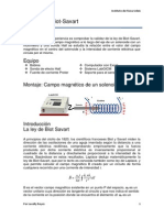 Practica Ley de Biot Savat - Campo de Un Solenoide