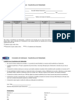 Formulario de Transferencia Titularidade