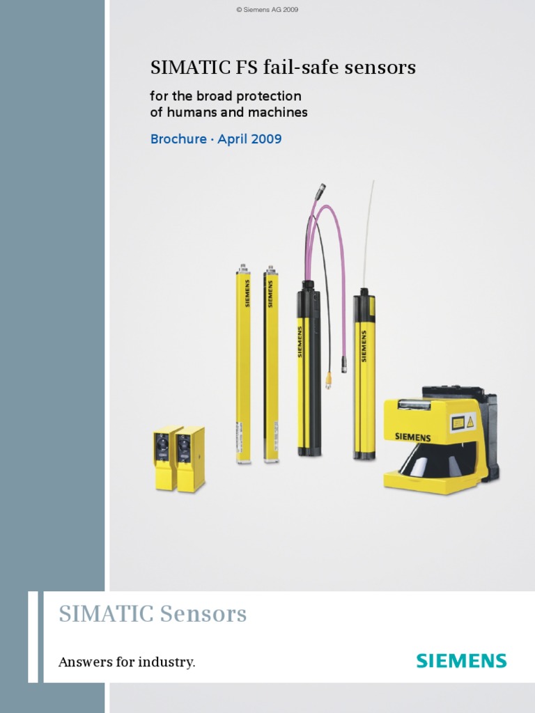 Catalogo Failsafe Sensors | PDF