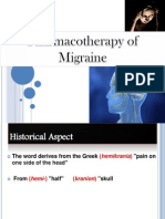 Pharmacotherapyofmigraine 130125071114 Phpapp01