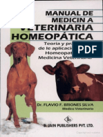 Manual Medicina Veterinaria Homeopatica