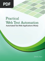 Practical Web Test Automation-Sample