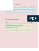 Escala Numrica para Evaluar Lbum