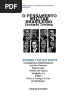 O Pensamento Militar Brasileiro