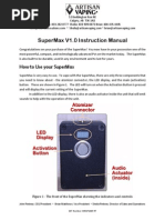Download SuperMax Manual V10 by JohnPinkney SN232377082 doc pdf