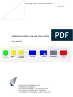 Microgrid Modelling Simulation PDF