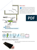 Touchkit Setup: Reminder