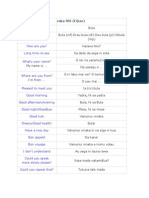 Fijian Language